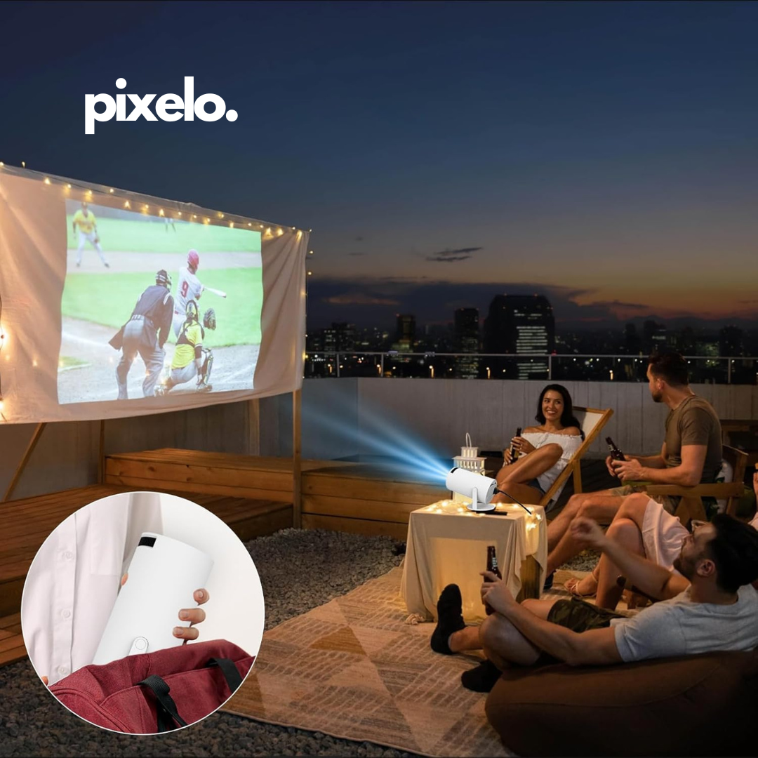 Pixelo™ - Proyector Portátil Ultra HD